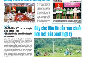 Báo Sơn La, Thứ 2 ngày 9-11-2015 