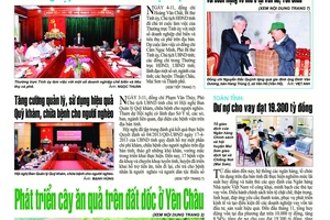 Báo Sơn La, Thứ 5 ngày 5-11-2015