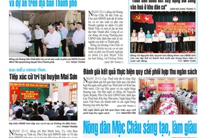 Báo Sơn La, Thứ 3 ngày 24-11-2015