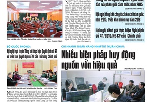 Báo Sơn La, Thứ 5 ngày 31-12-2015