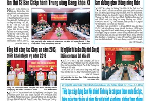 Báo Sơn La, Thứ 3 ngày 5-1-2016