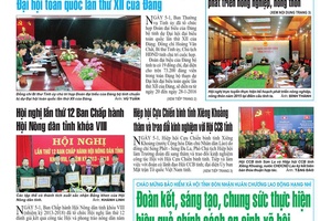 Báo Sơn La, Thứ 4 ngày 6-1-2016