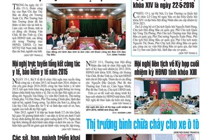 Báo Sơn La, Thứ 2 ngày 18-1-2016