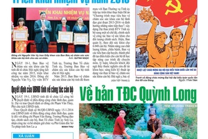 Báo Sơn La, Thứ 4 ngày 20-1-2016