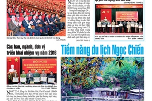 Báo Sơn La, Thứ 2 ngày 25-1-2016