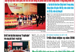 Báo Sơn La, Thứ 4 ngày 27-1-2016