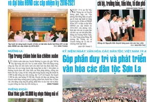Báo Sơn La, Thứ 3 ngày 19-4-2016