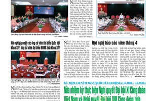 Báo Sơn La, Thứ 6 ngày 29-4-2016