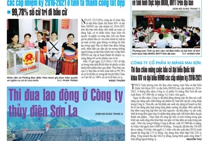 Báo Sơn La, Thứ 3 ngày 24-5-2016