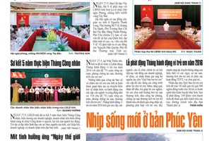 Báo Sơn La, Thứ 2 ngày 30-5-2016