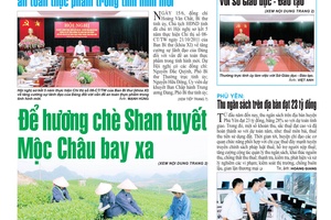 Báo Sơn La, Thứ 5 ngày 16-6-2016