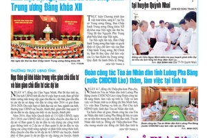 Báo Sơn La, Thứ 3 ngày 5-7-2016