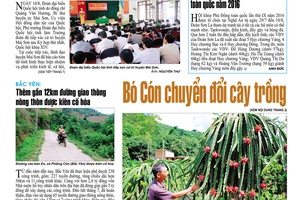 Báo Sơn La, Thứ 5 ngày 11-8-2016