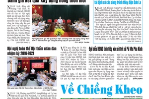 Báo Sơn La, Thứ 4 ngày 17-8-2016