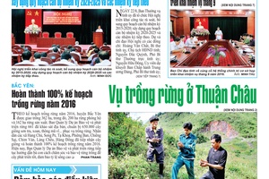 Báo Sơn La, Thứ 3 ngày 23-8-2016