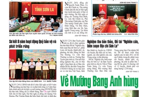 Báo Sơn La, Thứ 5 ngày 25-8-2016