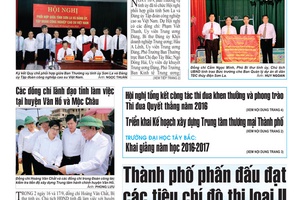 Báo Sơn La, Thứ 2 ngày 19-9-201