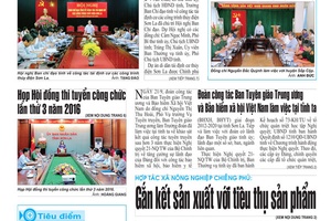 Báo Sơn La, Thứ 5 ngày 22-9-201