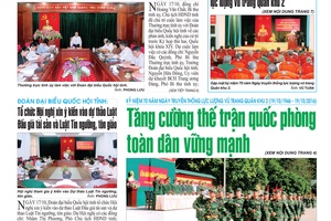 Báo Sơn La, Thứ 3 ngày 18-10-2016