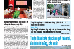 Báo Sơn La, Thứ 4 ngày 26-10-2016