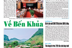 Báo Sơn La, Thứ 3 ngày 25-10-2016