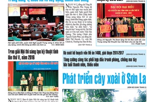Báo Sơn La, Thứ 2 ngày 12-12-2016