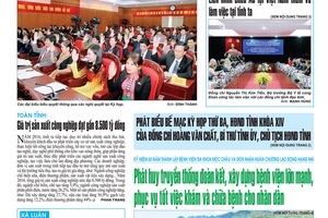 Báo Sơn La, Thứ 5 ngày 15-12-2016