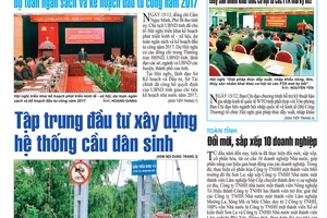 Báo Sơn La, Thứ 6 ngày 16-12-2016