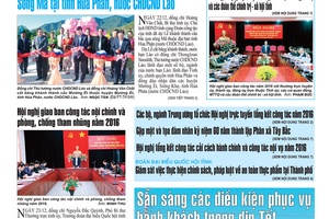 Báo Sơn La, Thứ 2 ngày 26-12-2016