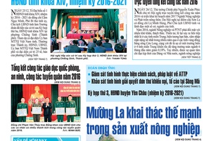 Báo Sơn La, Thứ 3 ngày 27-12-2016
