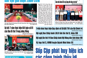 Báo Sơn La, Thứ 5 ngày 29-12-2016