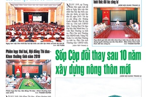 Báo Sơn La, Thứ 6 ngày 20/9/2019