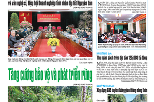 Báo Sơn La, Thứ 3 ngày 24-1-2017