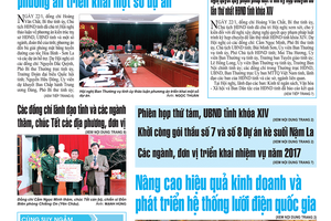 Báo Sơn La, Thứ 2 ngày 23-2-2017