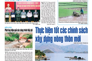 Báo Sơn La, Thứ 6 ngày 10-2-2017
