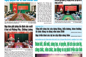 Báo Sơn La, Thứ 5 ngày 16-2-2017