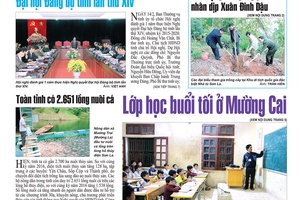 Báo Sơn La, Thứ 4 ngày 15-2-2017