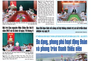 Báo Sơn La, Thứ 6 ngày 24-3-2017