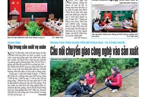 Báo Sơn La, Thứ 5 ngày 30-3-2017