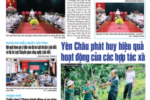 Báo Sơn La, Thứ 5 ngày 20-4-2017