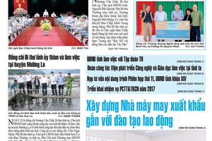 Báo Sơn La, Thứ 2 ngày 24-4-2017