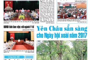 Báo Sơn La, Thứ 5 ngày 25-5-2017