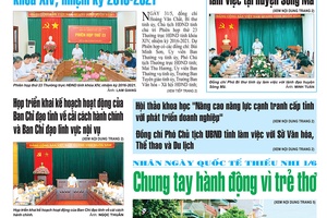 Báo Sơn La, Thứ 5 ngày 1-6-2017