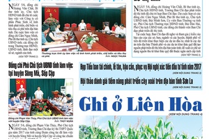 Báo Sơn La, Thứ 3 ngày 6-6-2017