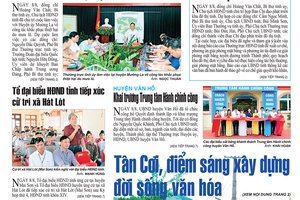 Báo Sơn La, Thứ 4 ngày 9/8/2017