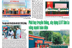 Báo Sơn La, Thứ 6 ngày 25/8/2017