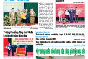 Báo Sơn La, Thứ 2 ngày 7/1/2019