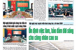 Báo Sơn La, Thứ 4 ngày 16/1/2019
