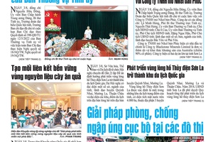 Báo Sơn La, Thứ 5 ngày 04/8/2022