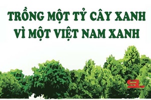 Trồng một tỷ cây xanh – Vì một Việt Nam xanh